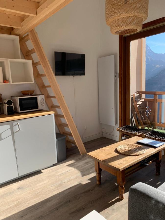 Appartement vue imprenable avec emplacement idéal Les Deux Alpes Exterior foto